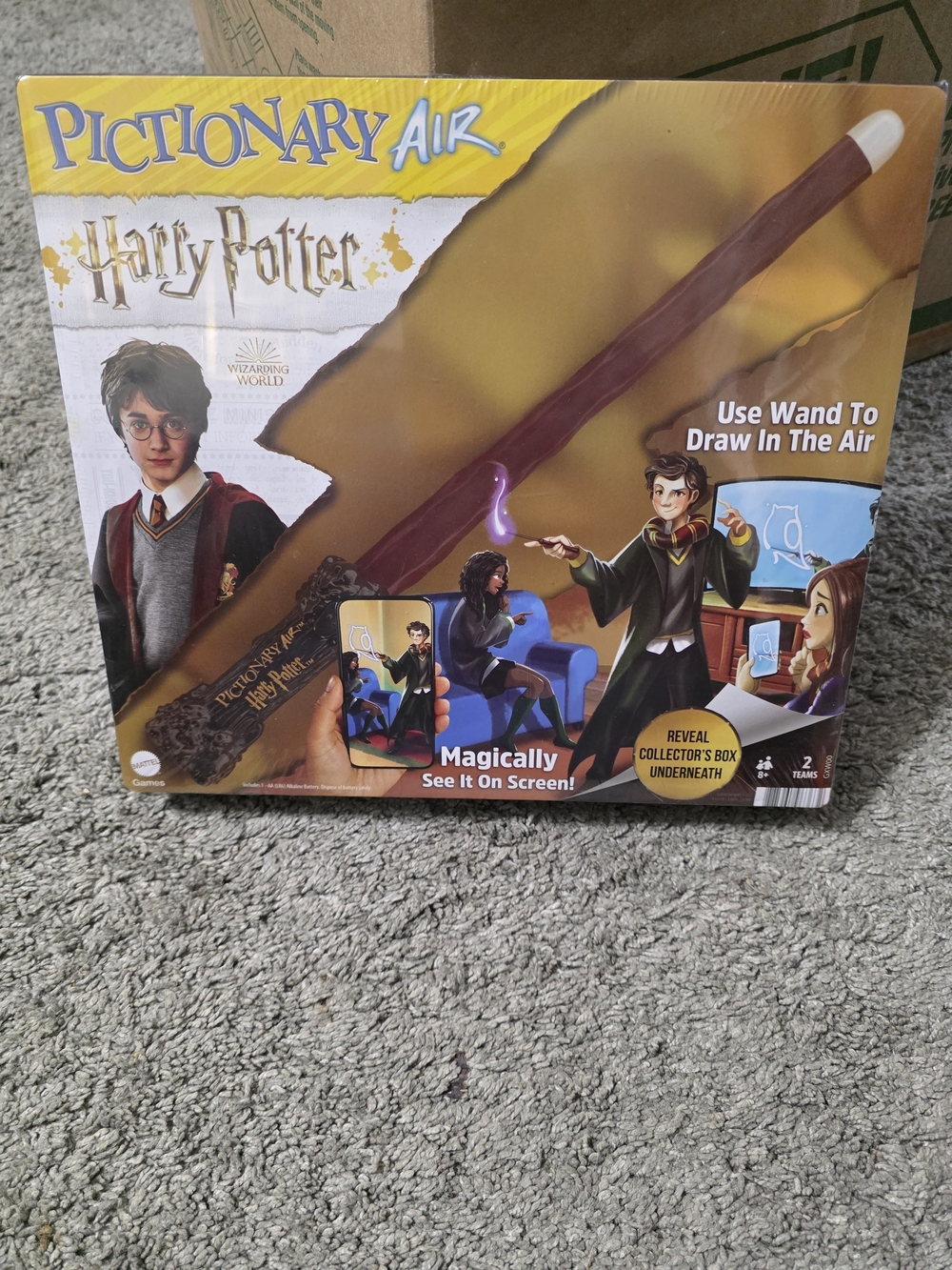Warner Bros. Harry Potter Pictionary Air Game Wand - Brown